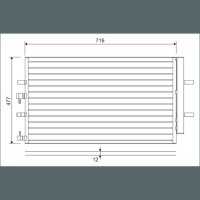 VALEO 822590 Kondensator, Klimaanlage