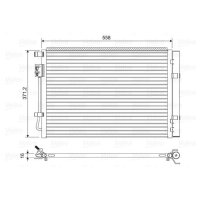 VALEO 822597 Kondensator, Klimaanlage