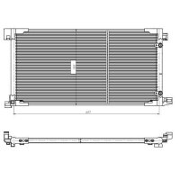 NRF 350449 Kondensator, Klimaanlage