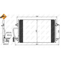 NRF 35226 Kondensator, Klimaanlage