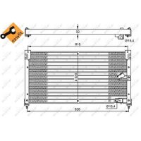 NRF 35348 Kondensator, Klimaanlage