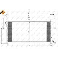 NRF 35380 Kondensator, Klimaanlage