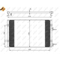 NRF 35384 Kondensator, Klimaanlage