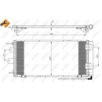 NRF 35436 Kondensator, Klimaanlage
