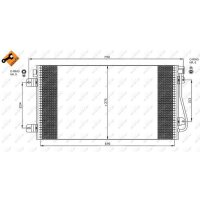 NRF 35484 Kondensator, Klimaanlage