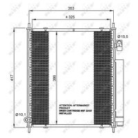 NRF 35562 Kondensator, Klimaanlage