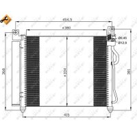 NRF 35569 Kondensator, Klimaanlage