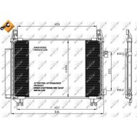 NRF 35654 Kondensator, Klimaanlage