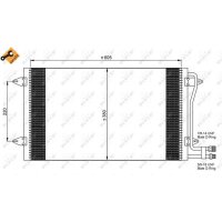 NRF 35656 Kondensator, Klimaanlage