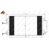 NRF 35760 Kondensator, Klimaanlage
