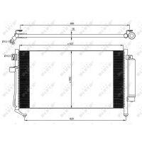 NRF 35869 Kondensator, Klimaanlage