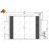 NRF 35904 Kondensator, Klimaanlage