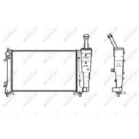 NRF 53247A Kühler, Motorkühlung