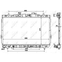 NRF 53356 Kühler, Motorkühlung