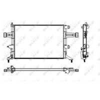 NRF 53629 Kühler, Motorkühlung