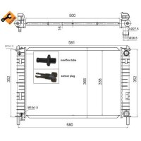 NRF 58276 Kühler, Motorkühlung
