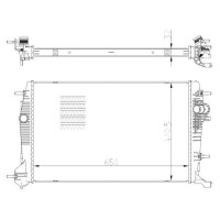 NRF 59354 Kühler, Motorkühlung
