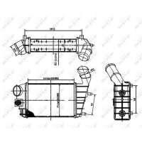 NRF 30142A Ladeluftkühler