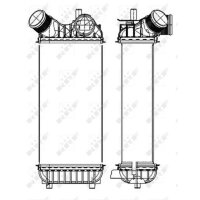 NRF 30324 Ladeluftkühler
