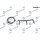 Dr.Motor Automotive DRM01844 Kabelreparatursatz, Glühkerze