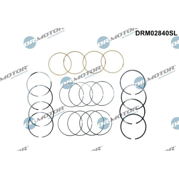 Dr.Motor Automotive DRM02840SL Kolbenringsatz