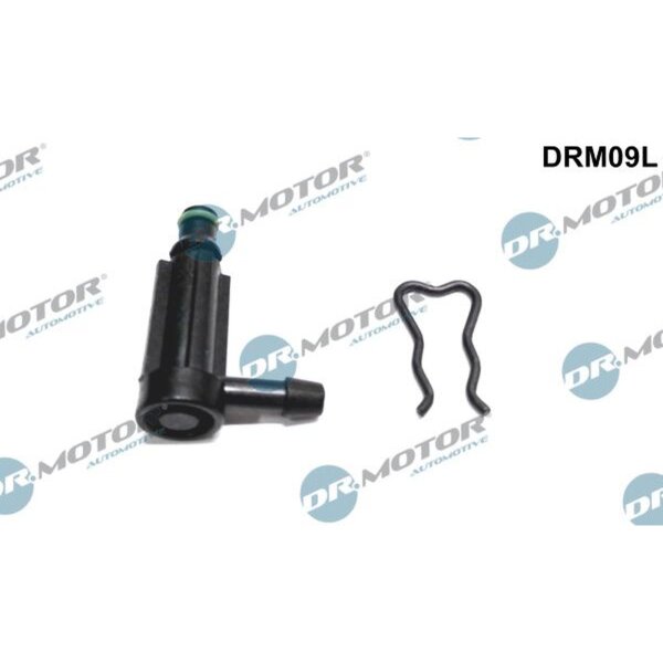 Dr.Motor Automotive DRM09L Schlauchverbinder, Kraftstoffschlauch