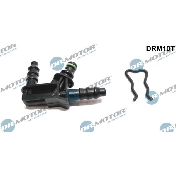 Dr.Motor Automotive DRM10T Schlauchverbinder, Kraftstoffschlauch