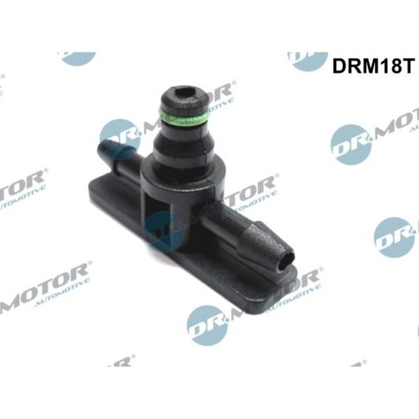 Dr.Motor Automotive DRM18T Schlauchverbinder, Kraftstoffschlauch