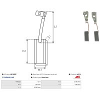 AS-PL AB1005P Kohlebürste, Generator