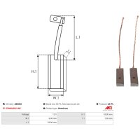 AS-PL AB5002 Kohlebürste, Generator
