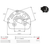 AS-PL APC3036 Schutzkappe, Generator
