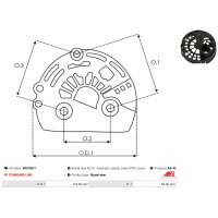 AS-PL APC4017 Schutzkappe, Generator