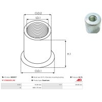 AS-PL ARS0017 Reparatursatz, Generator