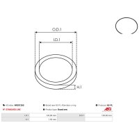 AS-PL ARS0126S Reparatursatz, Generator