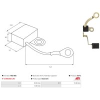 AS-PL ARS1006 Reparatursatz, Generator