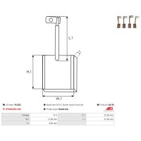 AS-PL PLSX3 Kohlebürste, Starter