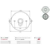 AS-PL SBR6009 Starterdeckel, Vergaser