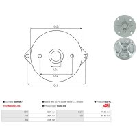 AS-PL SBR9007 Starterdeckel, Vergaser