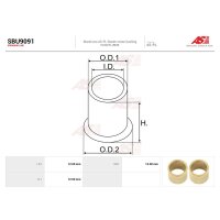 AS-PL SBU9091 Buchse, Starterwelle