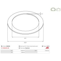 AS-PL SDK0020 Reparatursatz, Starter