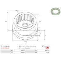 AS-PL SG0005 Reparatursatz, Starter