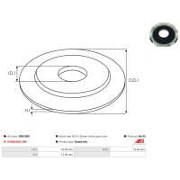 AS-PL SG0108S Reparatursatz, Starter