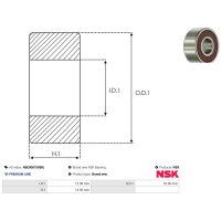 AS-PL ABE9007(NSK) Lager