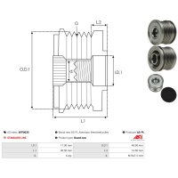 AS-PL AFP0035 Generatorfreilauf