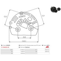 AS-PL APC0010 Schutzkappe, Generator