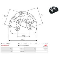 AS-PL APC0021 Schutzkappe, Generator