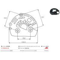 AS-PL APC0038 Schutzkappe, Generator
