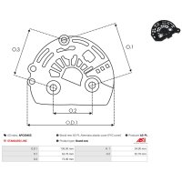 AS-PL APC0046S Schutzkappe, Generator