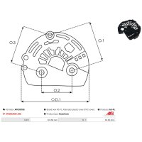 AS-PL APC0070S Schutzkappe, Generator