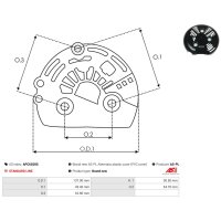 AS-PL APC6028S Schutzkappe, Generator